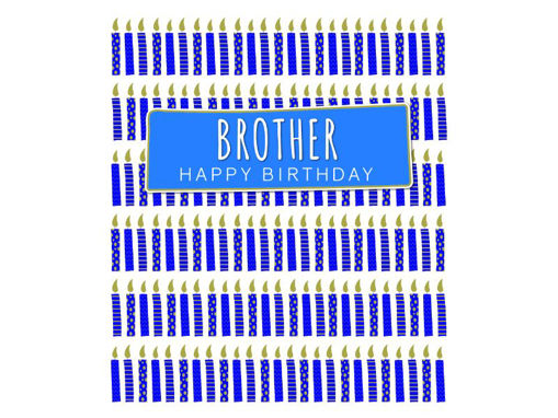Picture of BROTHER BIRTHDAY CARD